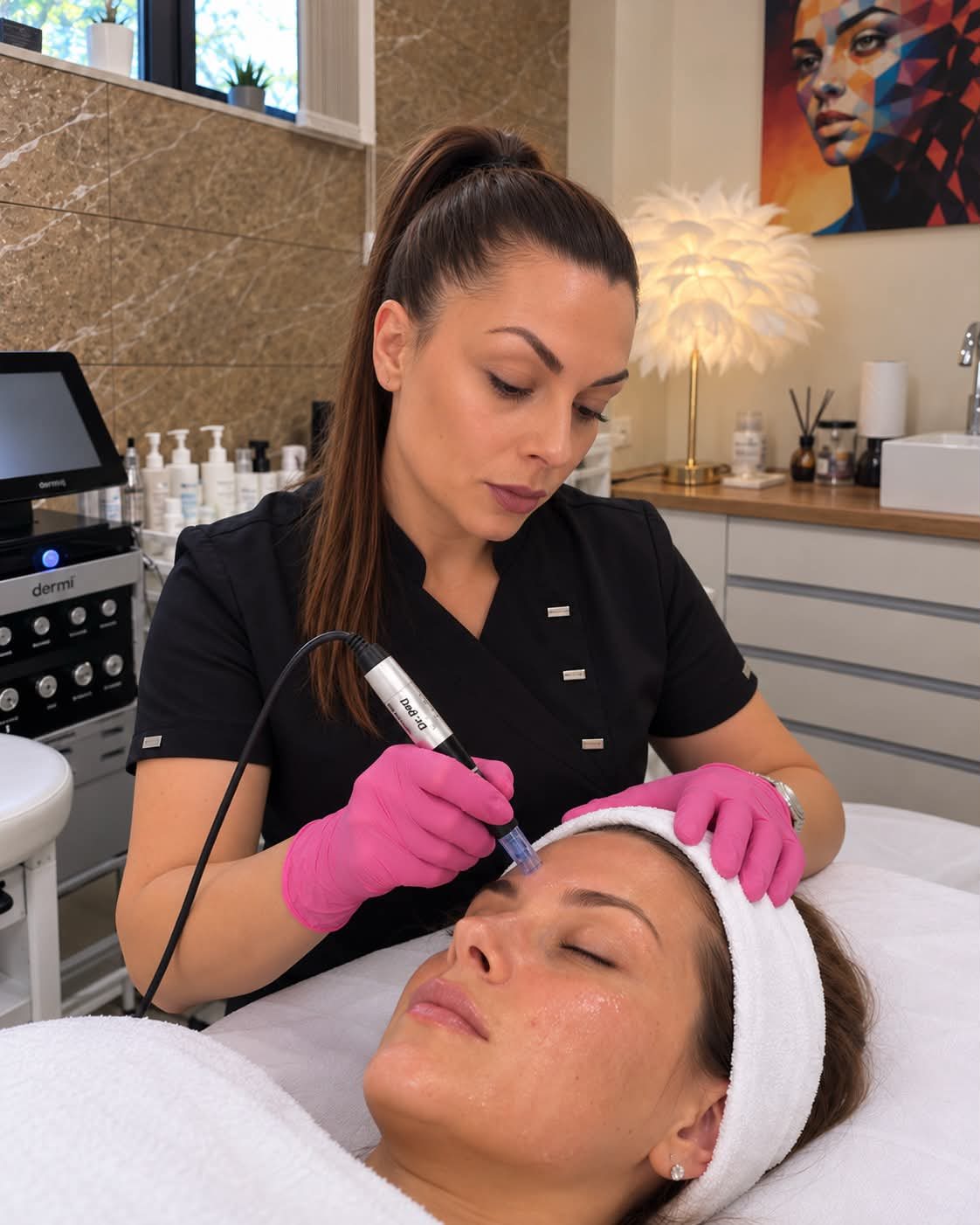 Microneedling процедура за лице – Мирена Стратиева, Варна